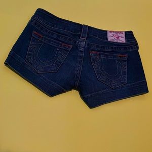 True Religion Jean Shorts Size 25